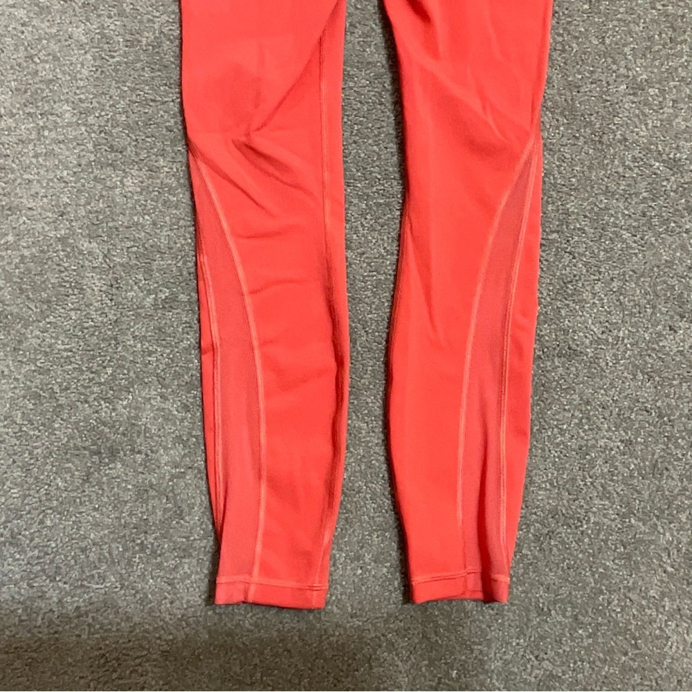 Lululemon Train Time HR Tight 25‘’ size：2 Poppy Coral - Picture 6 of 9